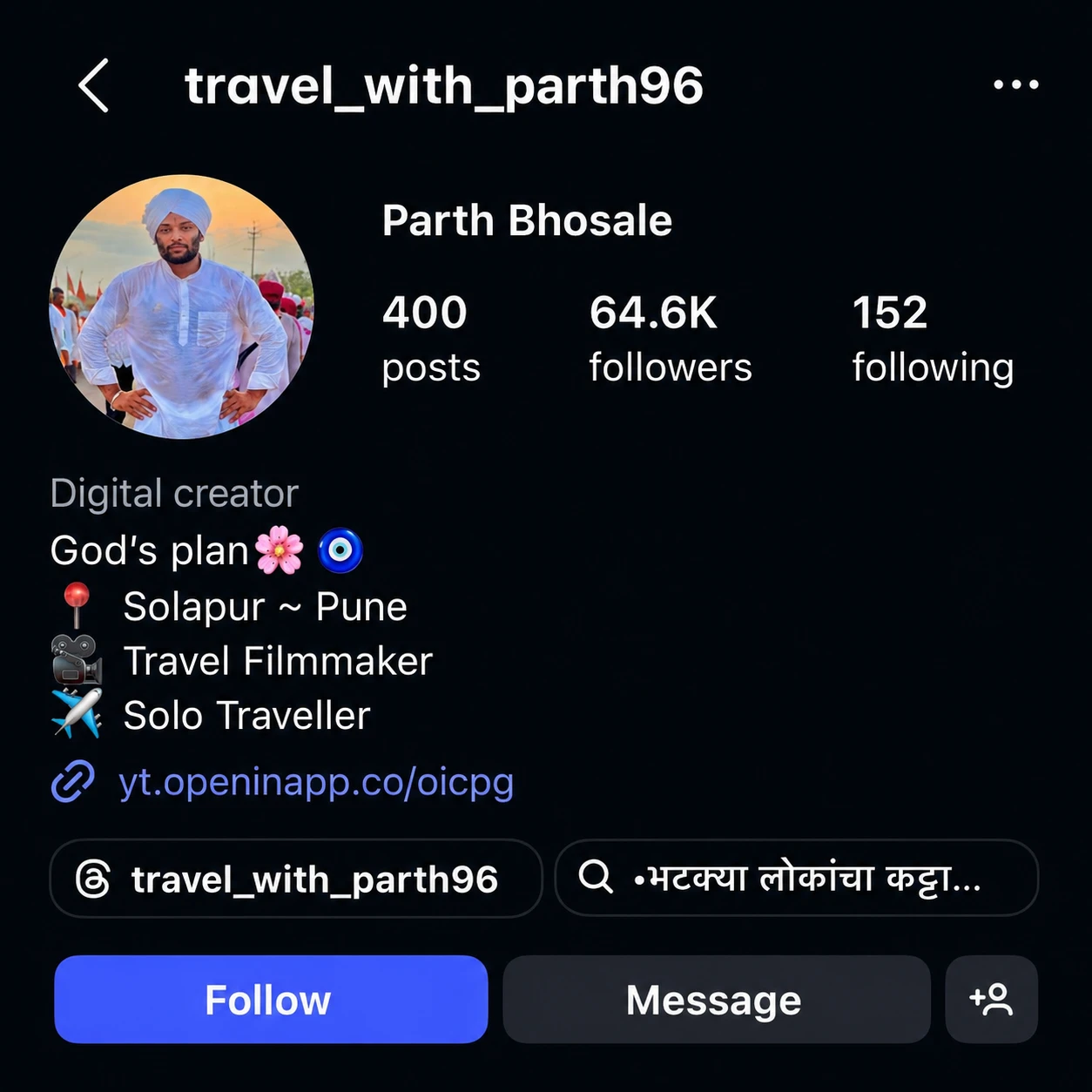 TravelwithParth case study